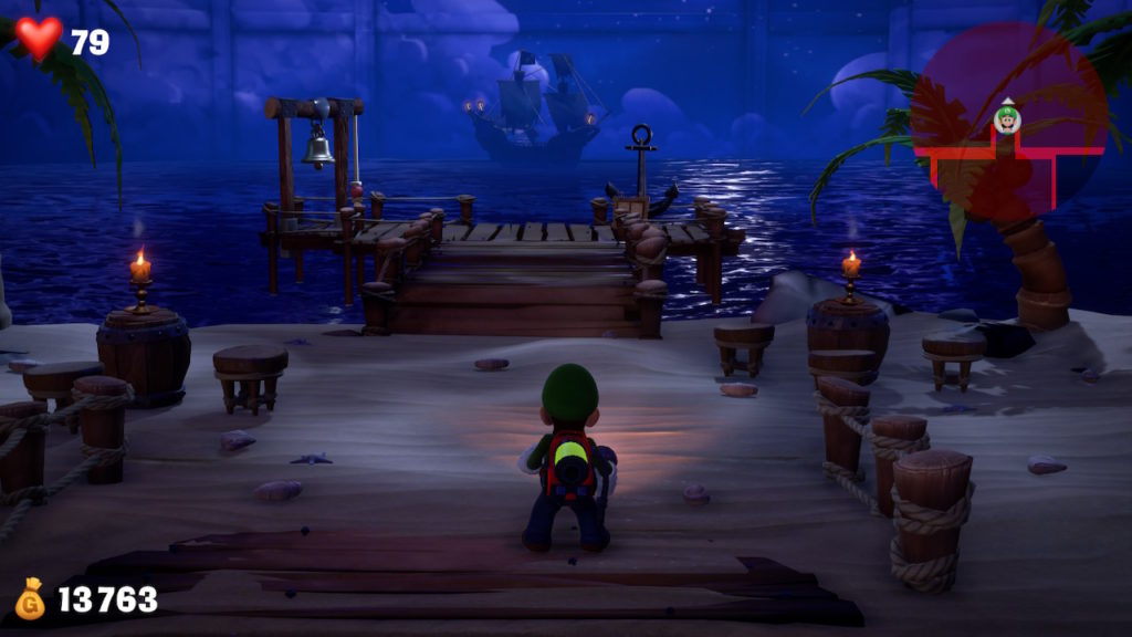 prise spectrale luigi mansion 3 soluce solution capitaine boss dents requin