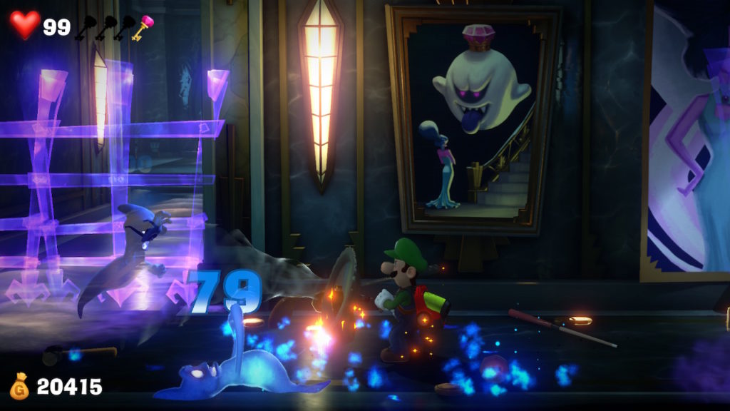 luigi's mansion 3 switch fr soluce solution suite maitresse enigme ambre brusquade