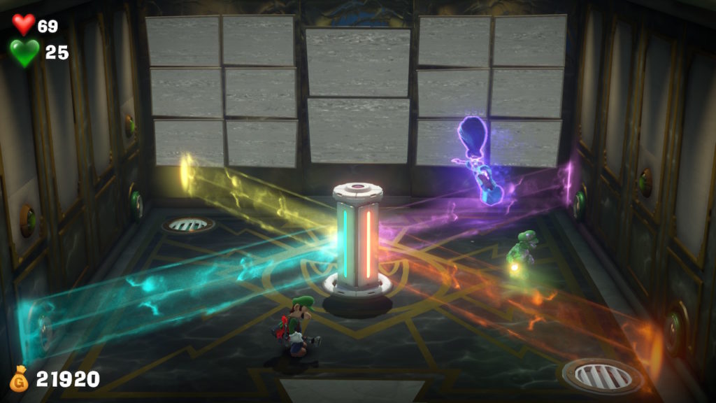 luigi's mansion 3 switch fr soluce solution suite maitresse enigme ambre brusquade