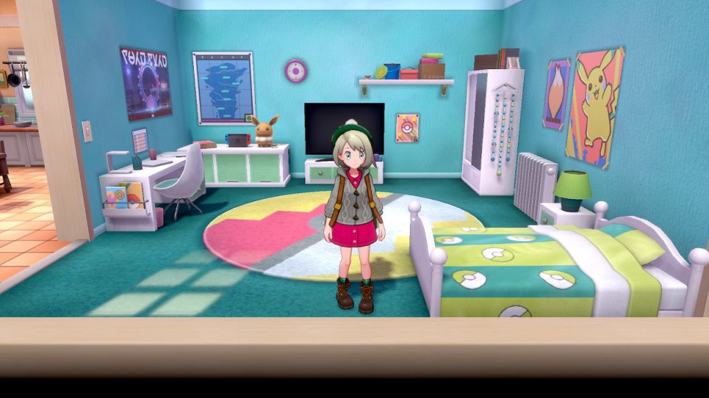 Soluce Pokemon Épée Bouclier ville de Paddoxton chambre