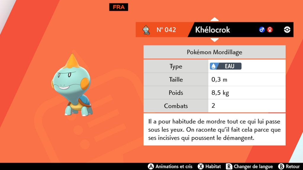 solution cheminement route 2 pokemon epee bouclier, khélocrok emplacement