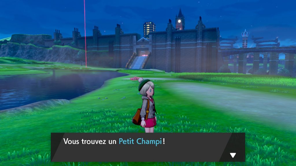 Solution pokémon épée et bouclier lac coupenotte est objet petit champi