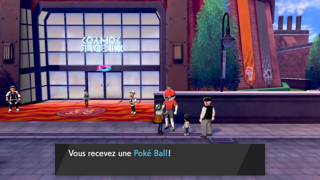 Solution pokemon épée et bouclier ville de motorby emplacement poke ball 