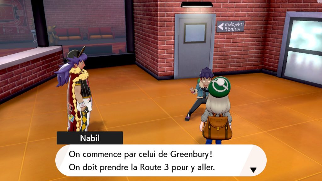 Solution pokemon épée et bouclier ville de motorby emplacement route 3