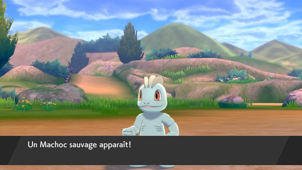 Solution pokémon épée et bouclier route 3 emplacement pokemon machoc 