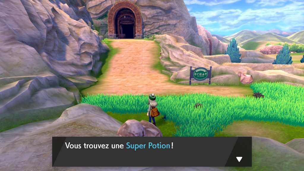 Solution pokémon épée et bouclier route 3 emplacement objet super potion