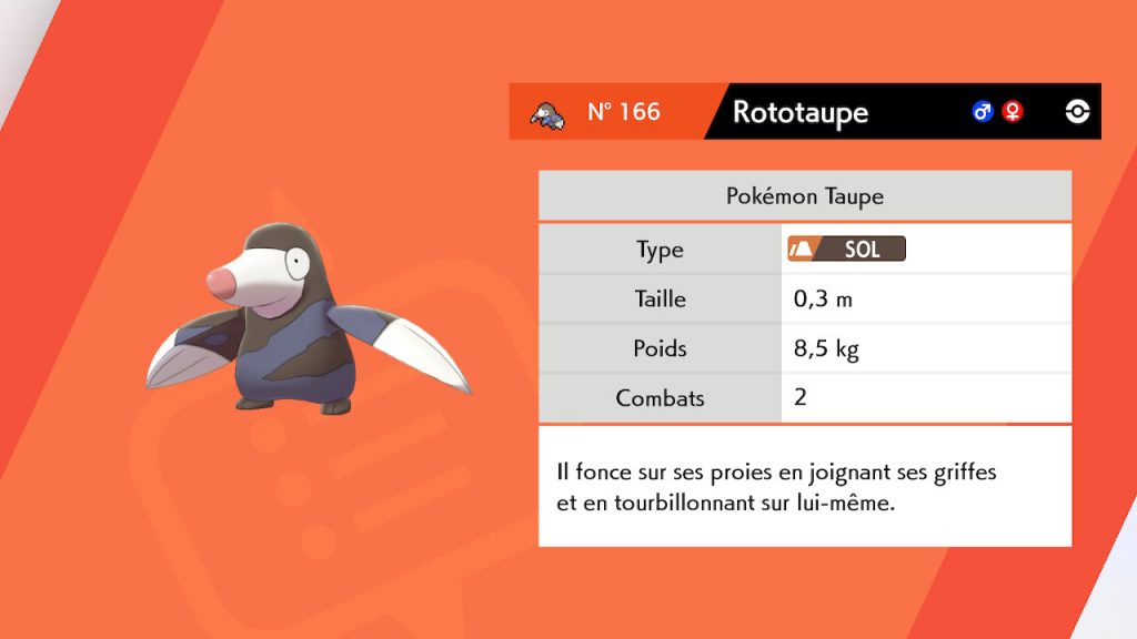 Solution pokemon épée et bouclier, mine de galar emplacement rototaupe