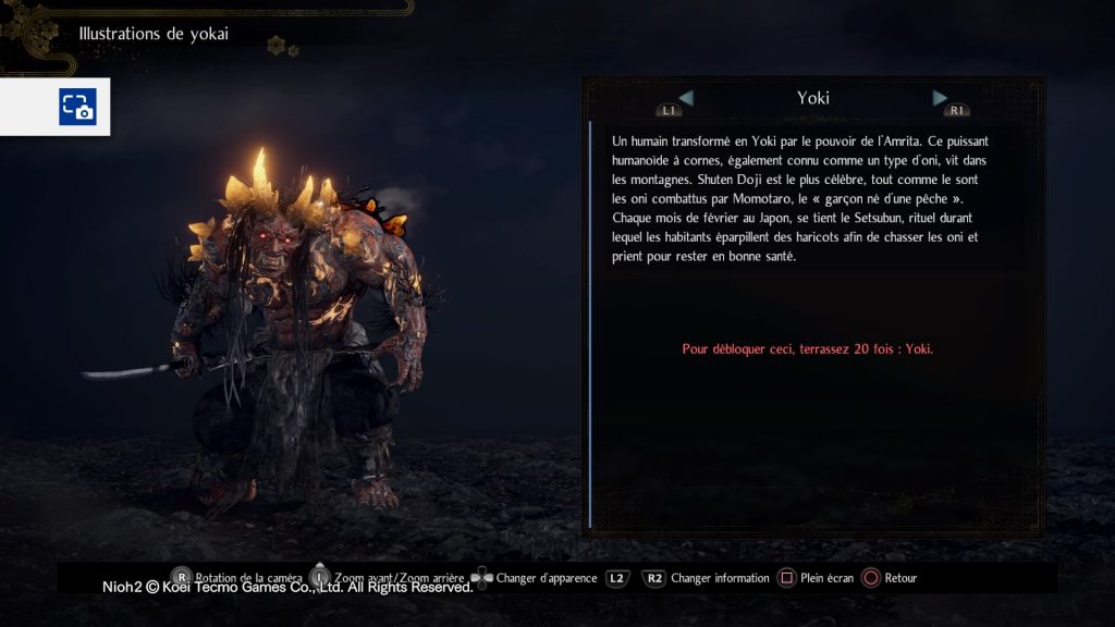 nioh 2 boss enemi technique soluce guide ps4