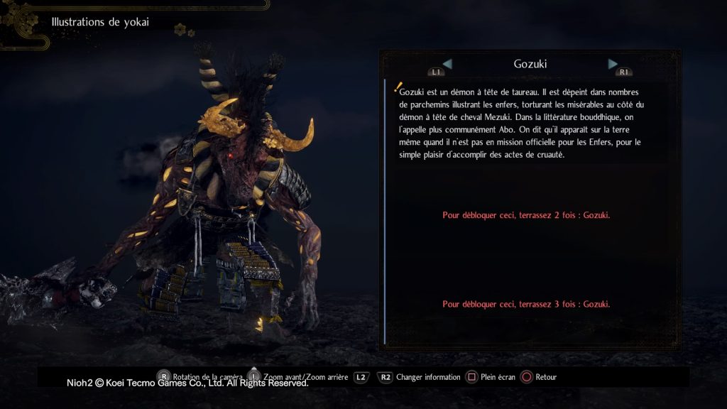 nioh 2 boss enemi technique soluce guide ps4