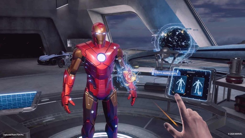 test marvel iron man vr playstation 4