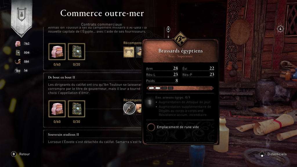 Assassin's creed valhalla, la colère des druides DLC, armure égyptienne, emplacement, localisation, soluce, astuce, guide, pc, ps4, ps5, xbox