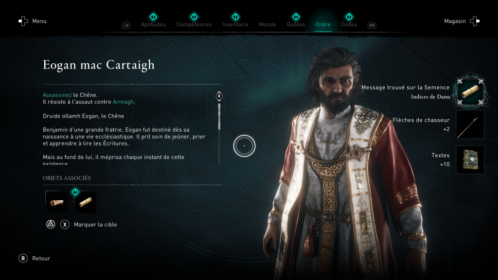 Assassin Creed Valhalla, la colère des druides, enfant du danu, soluce, guide, le chêne, indice, emplacement location, carte, eogan mac cartaigh