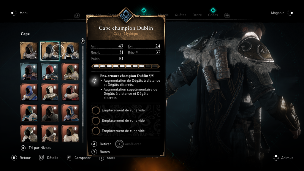 Assassin's creed valhalla, la colère des druides DLC, armure champion de dublin , emplacement, localisation, soluce, astuce, guide, pc, ps4, ps5, xbox