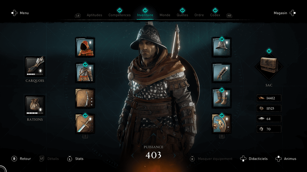 Assassin's creed valhalla,le siège de paris DLC, armure de palatin , emplacement, localisation, soluce, astuce, guide, pc, ps4, ps5, xbox