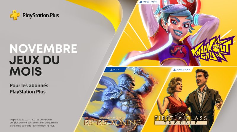 jeu playstation plus novembre 2021 gratuit ps4 ps5