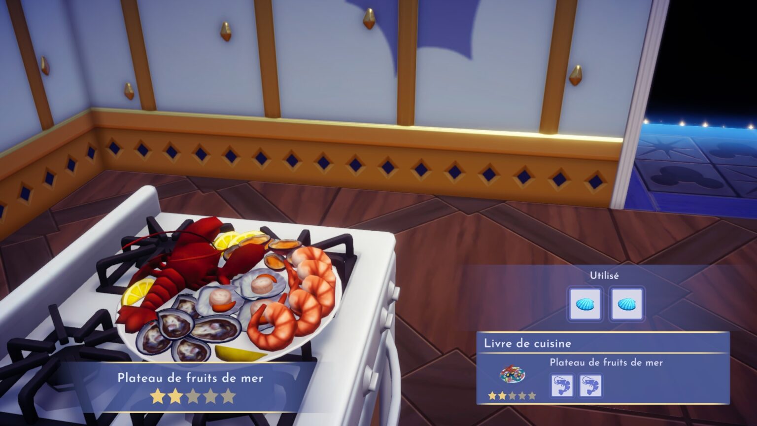 Disney Dreamlight Valley Plateau De Fruit De Mer Liste des Recettes de Rémy de Disney Dreamlight Valley [FR]