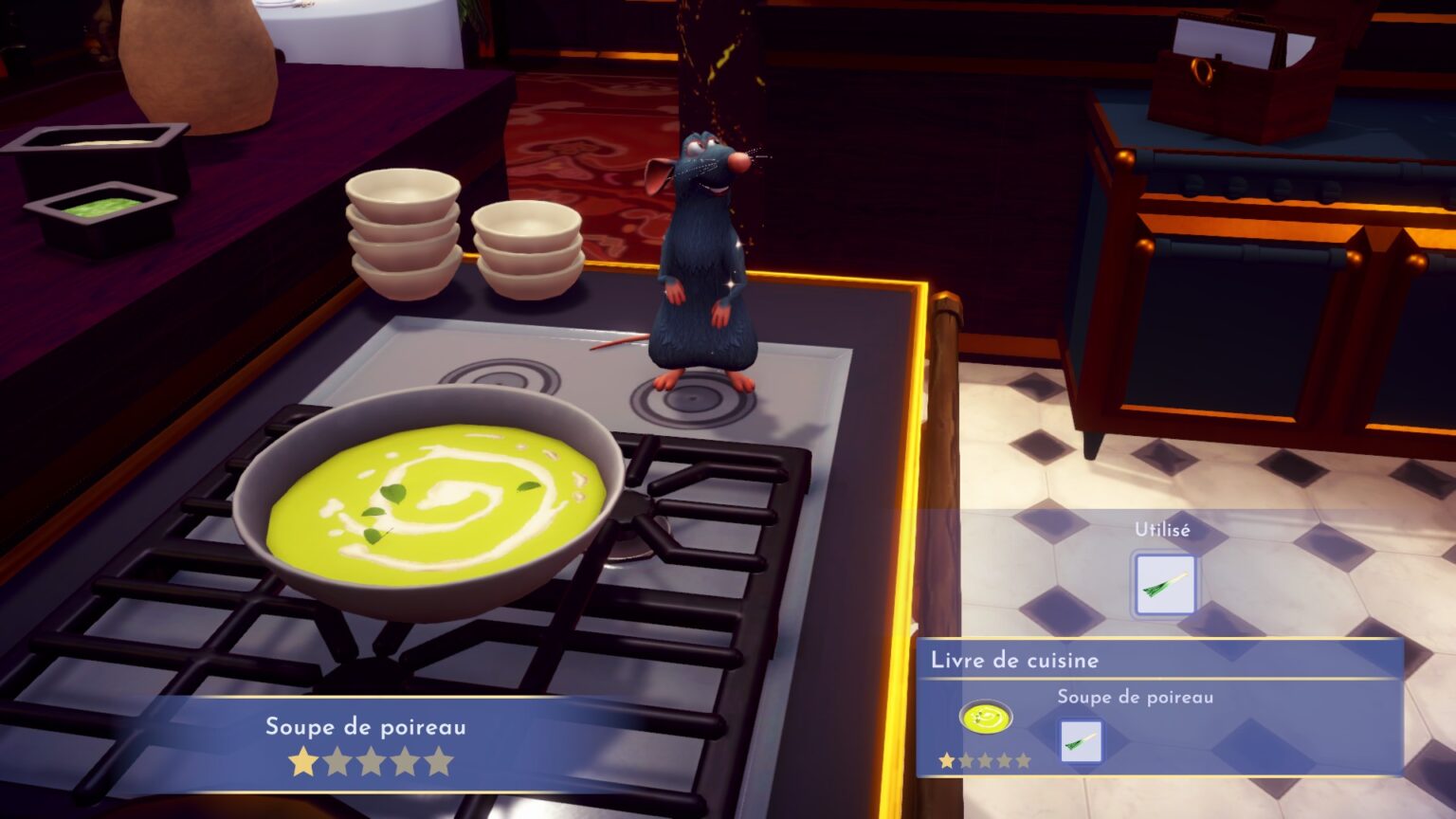 [Soluce] Disney Dreamlight Valley Toutes les recettes de Rémy [FR]