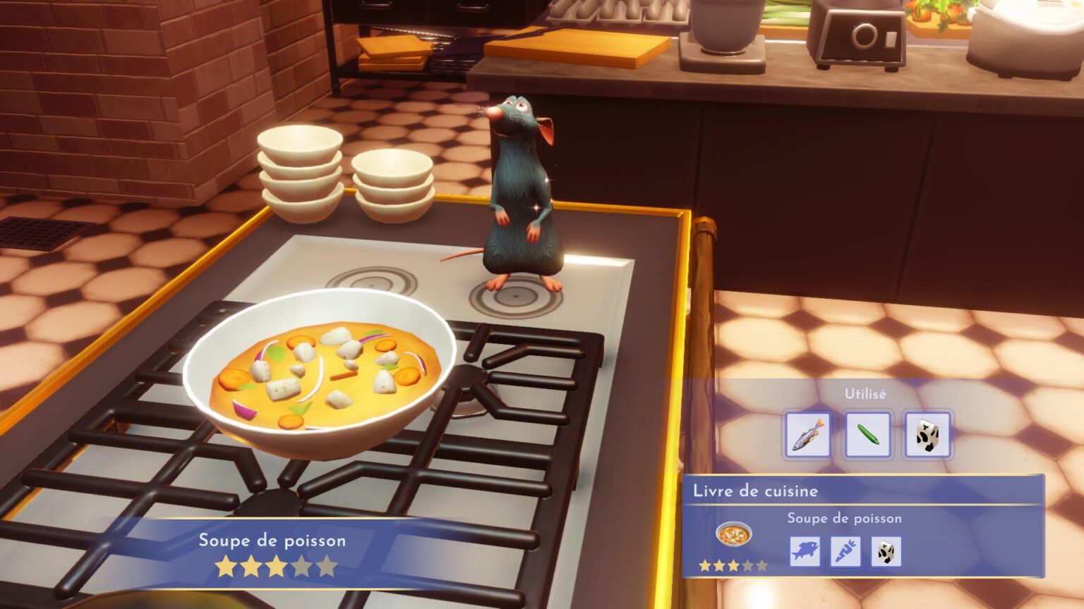 [Guide] Disney Dreamlight Valley All Remy recipe