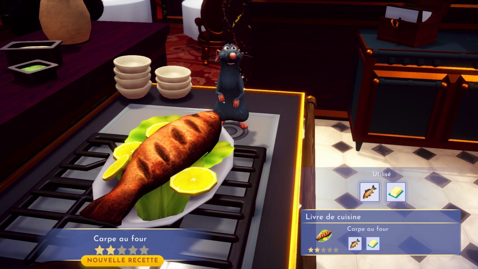[Soluce] Disney Dreamlight Valley : Toutes les recettes de Rémy [FR]