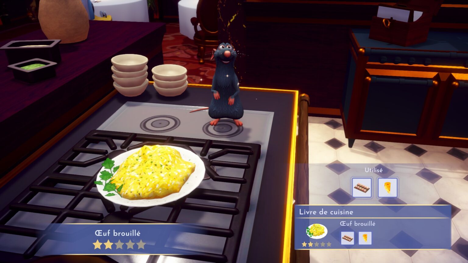 [Soluce] Disney Dreamlight Valley Toutes les recettes de Rémy [FR]