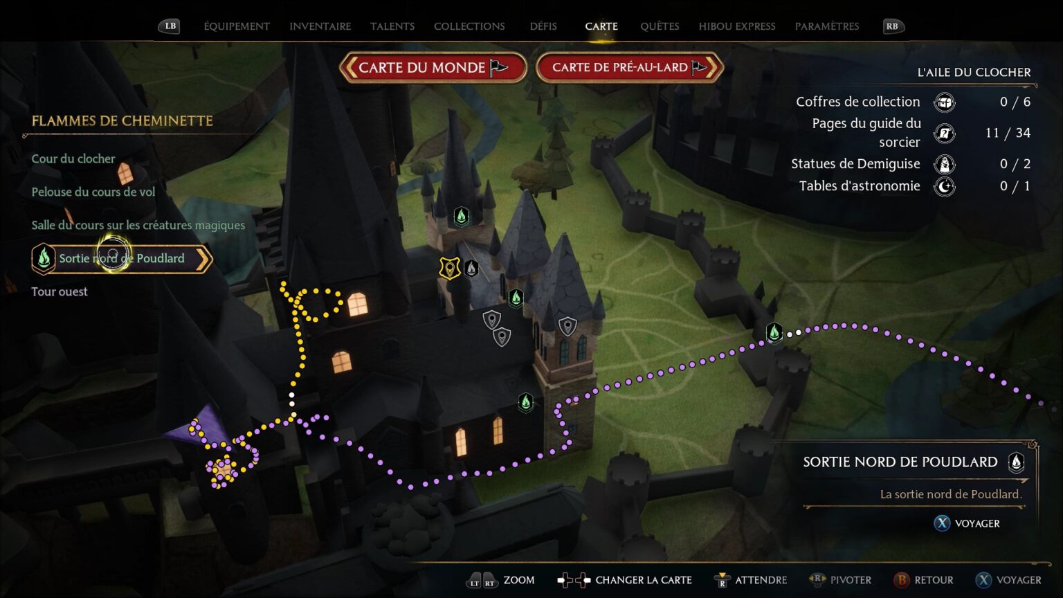 Demiguise Hogwarts Legacy : Emplacement Des Statues [FR]