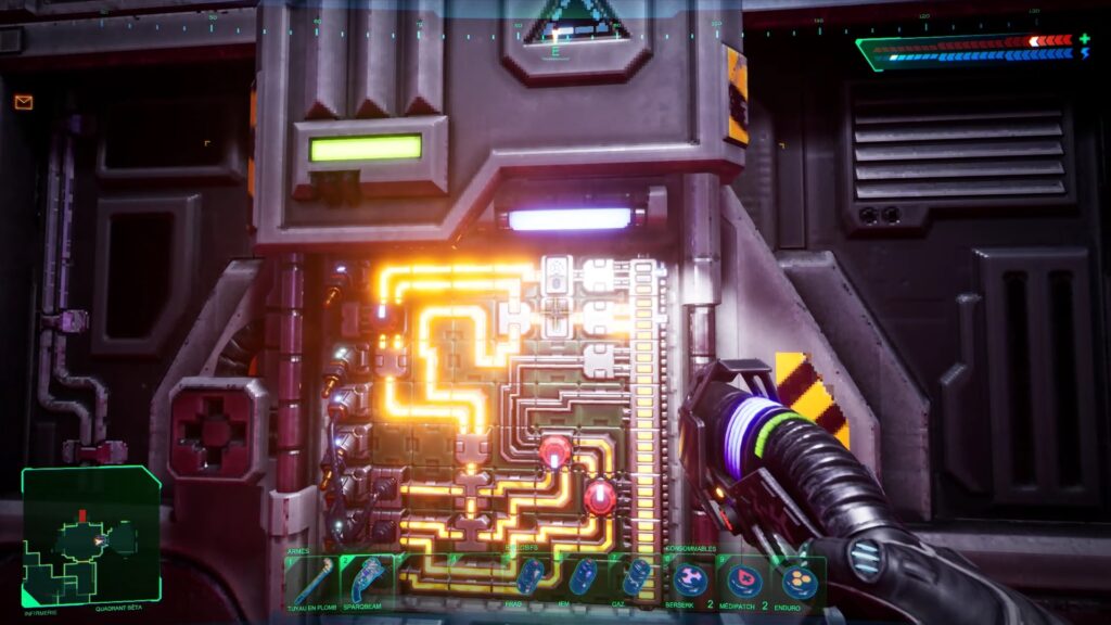 system shock soluce fr astuce xbox ps5 pc puzzle carte 