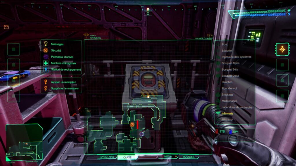 system shock soluce fr astuce xbox ps5 pc puzzle carte 