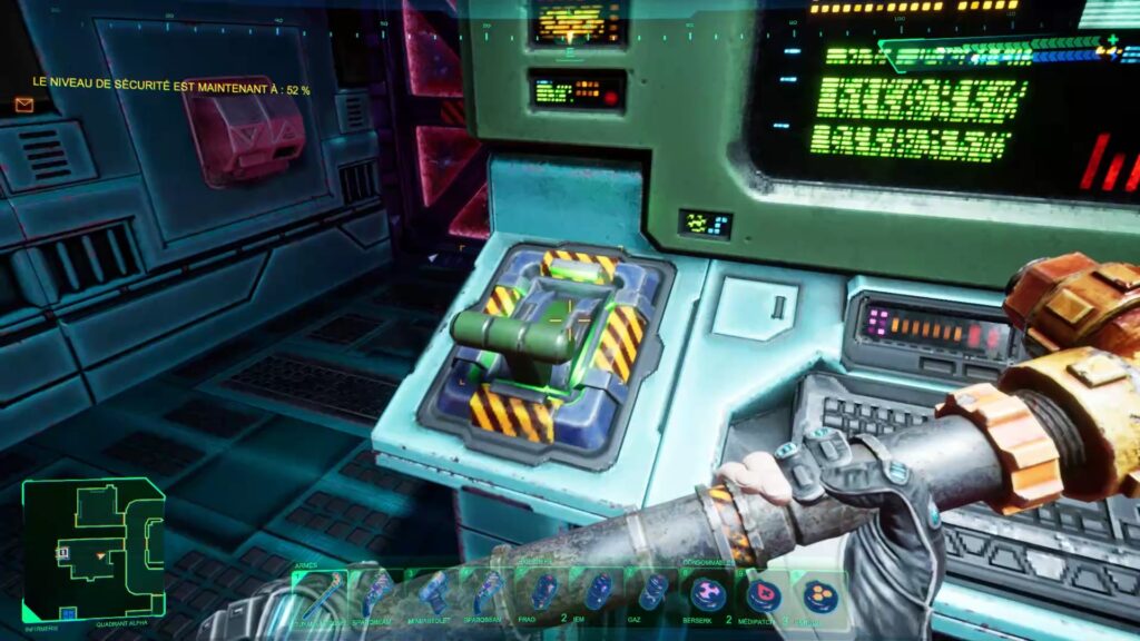 system shock soluce fr astuce xbox ps5 pc puzzle carte 