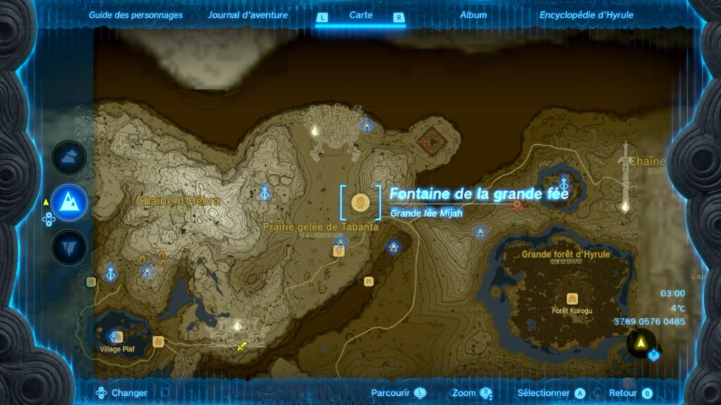 zelda tears of the kingdom, totk, astuce, guide, soluce, toutes les grande fées, nintendo siwtch oled, fée mijah