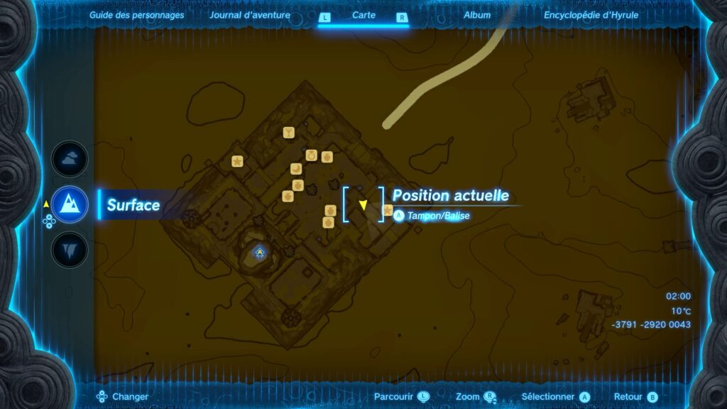 zelda tears of the kingdom, totk, astuce, guide, soluce, toutes les tenues, nintendo siwtch oled, tenue botte des sables