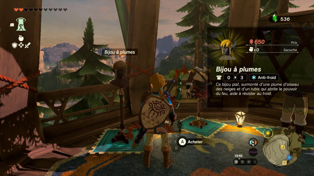 zelda tears of the kingdom, totk, astuce, guide, soluce, toutes les tenues, nintendo siwtch oled, tenue duveteuse piaf