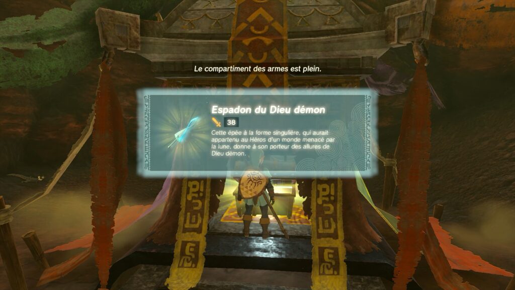 zelda tears of the kingdom, totk, astuce, guide, soluce, toutes les tenues, nintendo siwtch oled, tenue du roi démon 