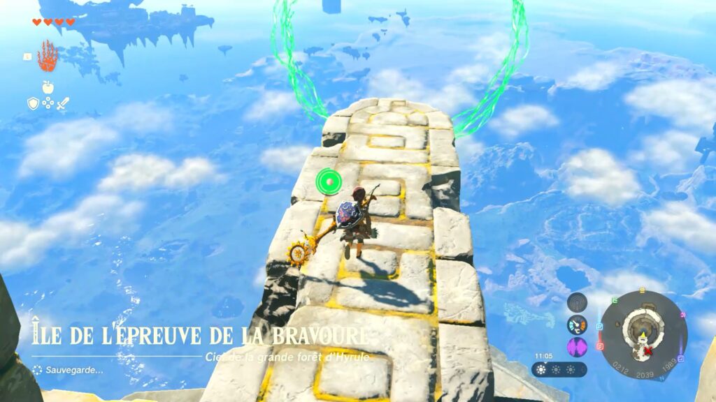 zelda tears of the kingdom, totk, astuce, guide, soluce, toutes les tenues, nintendo siwtch oled, tenue de chute libre