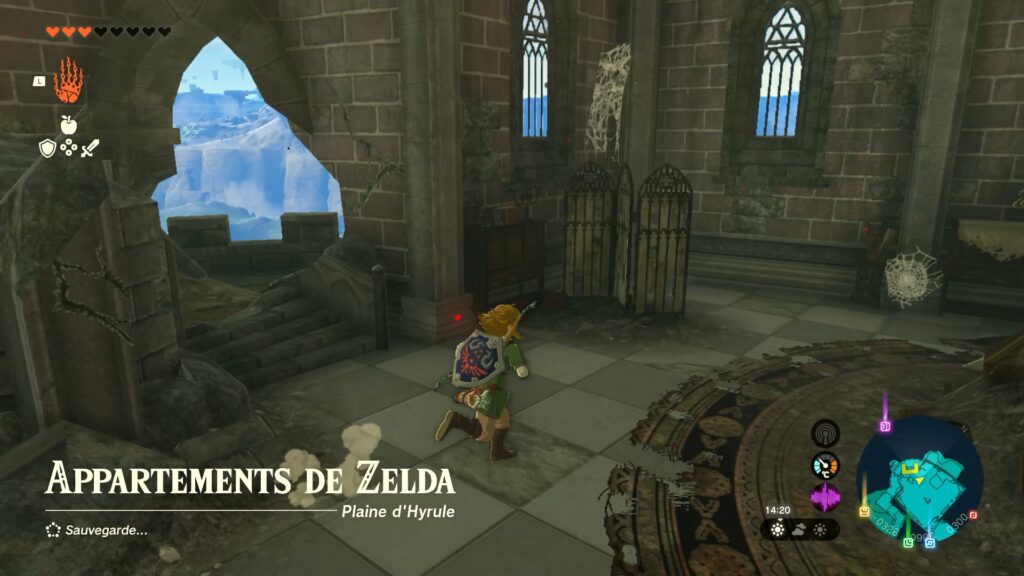 zelda tears of the kingdom, totk, astuce, guide, soluce, toutes les tenues, nintendo siwtch oled, tenue de garde royale