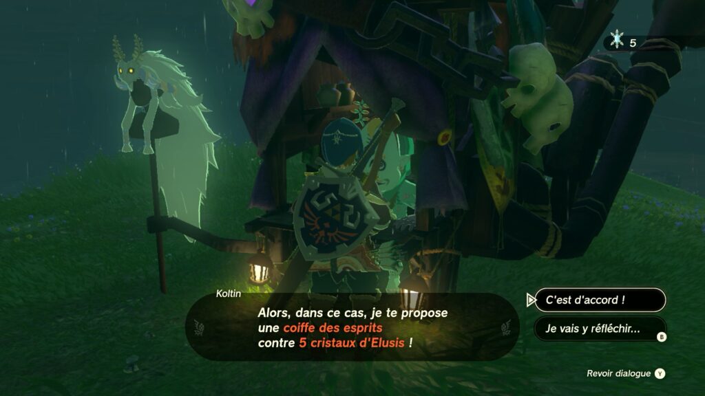 zelda tears of the kingdom, totk, astuce, guide, soluce, toutes les tenues, nintendo siwtch oled, tenue des esprits