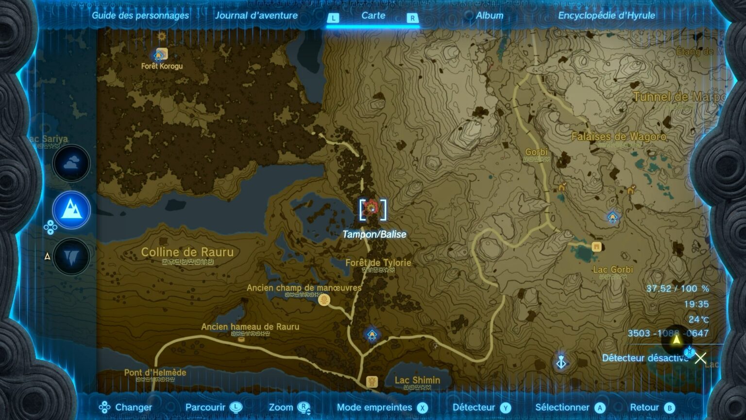 Zelda Tears of the Kingdom Comment entrer dans la Forêt Korogu