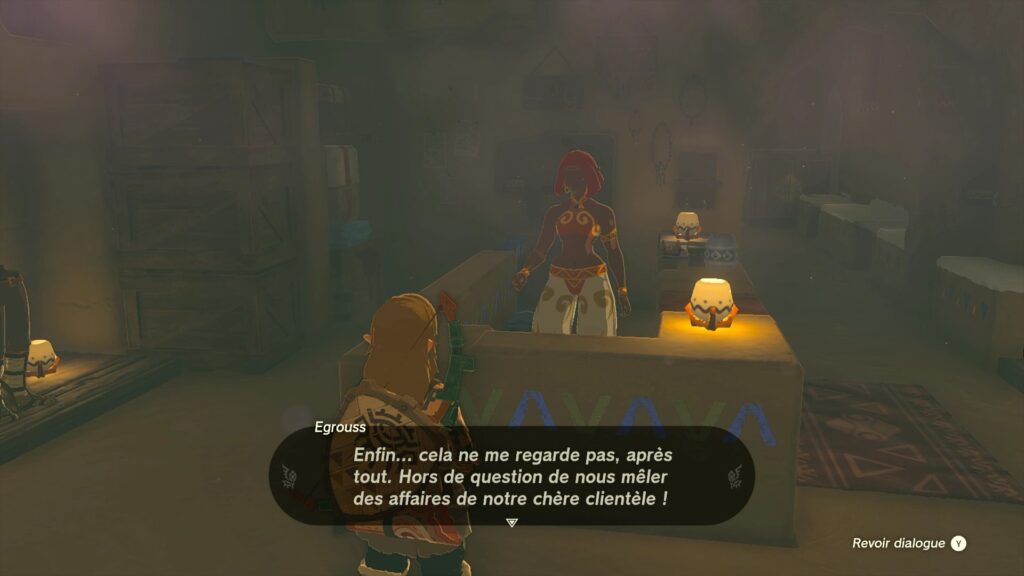 zelda tears of the kingdom, totk, astuce, guide, soluce, toutes les tenues, nintendo siwtch oled, tenue des sablons