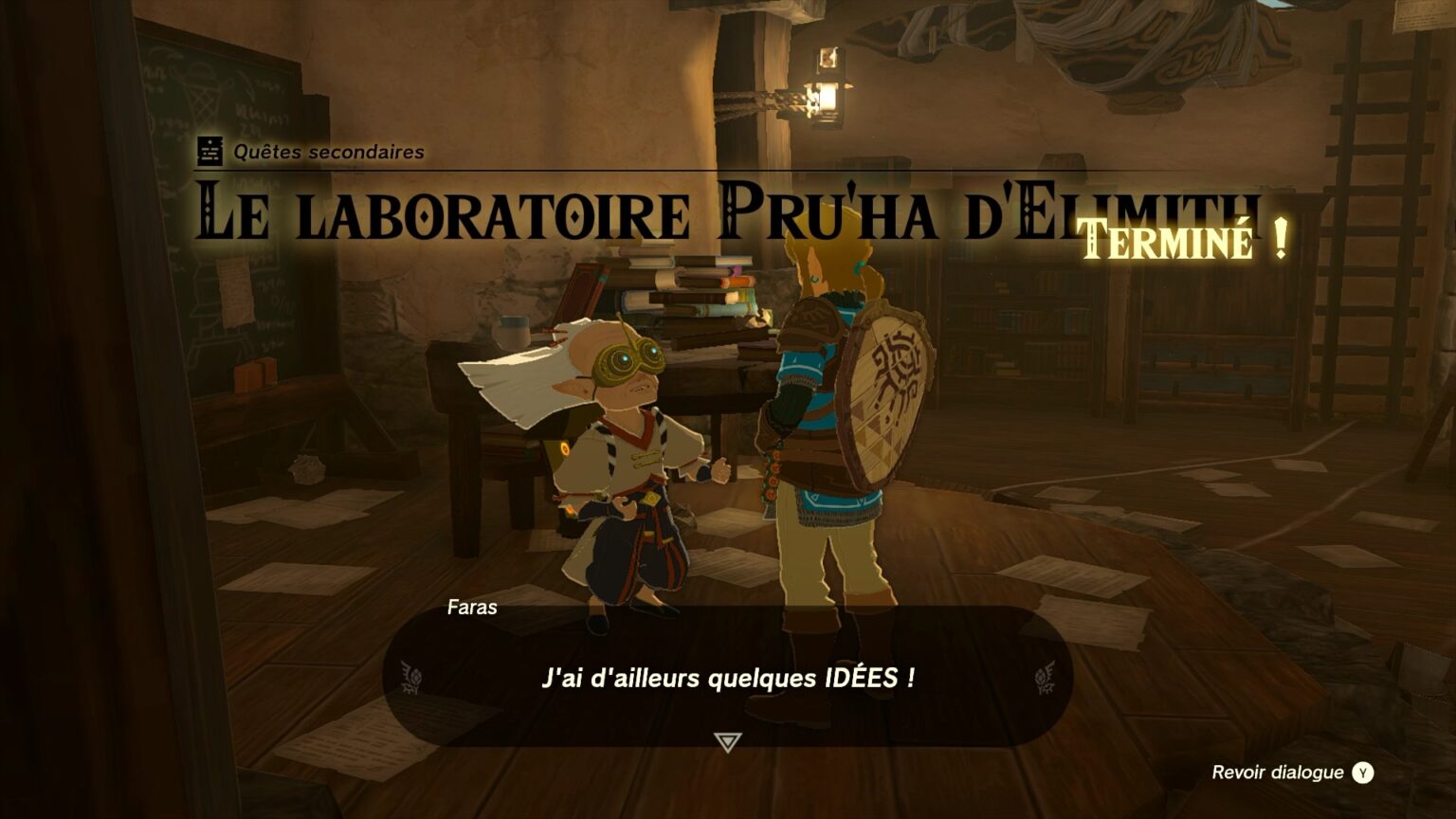 [Soluce] Zelda Tears of the Kingdom Les quêtes de Faras
