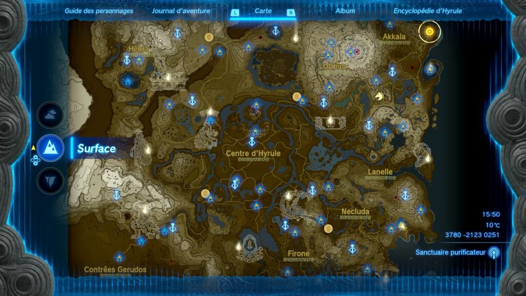 zelda tears of the kingdom switch oled astuce guide faras 