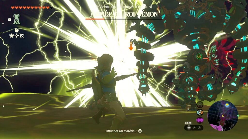 zelda tears of the kingdom soluce astuce fr quete principale nintendo switch oled