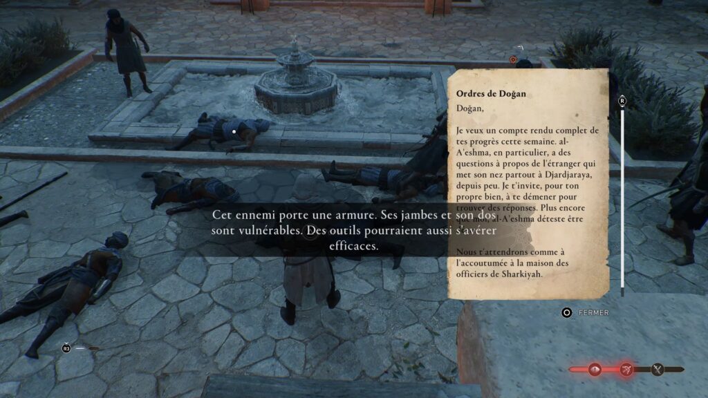 assassin creed mirage soluce guide astuce secret cle xbox ps5 pc histoire principale mission