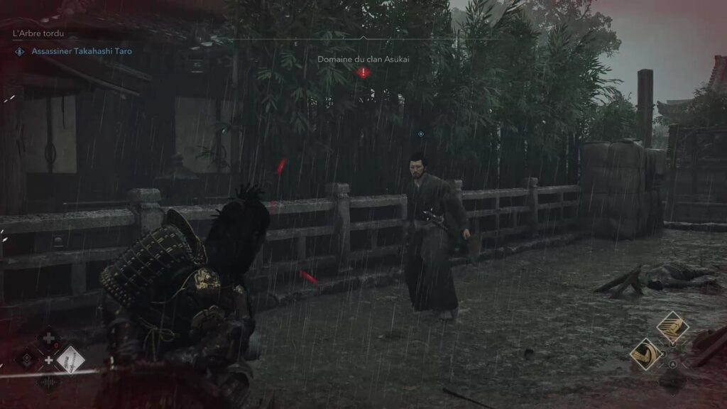 Assassin's Creed Shadows arbre tordu quete cible emplacement guide soluce fr jeu ubisoft pc xbox ps5