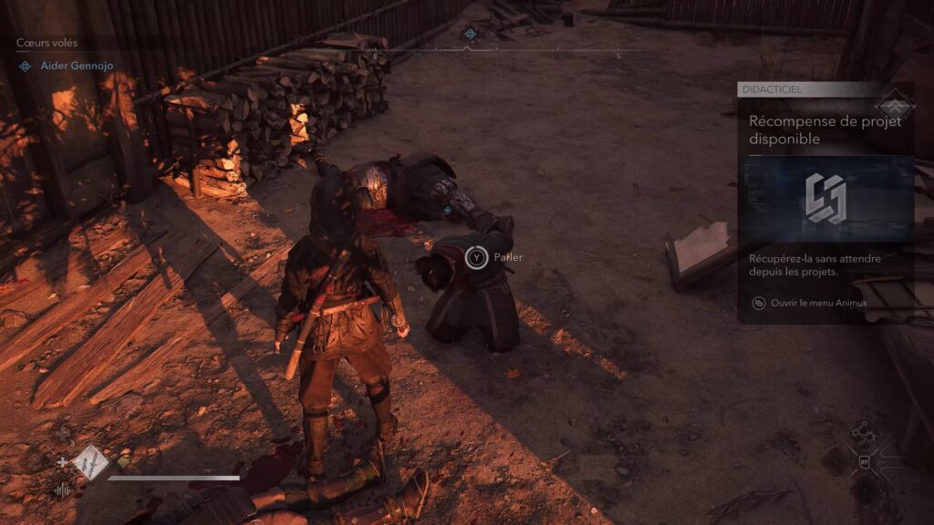 Assassin's Creed Shadows Ligue quete principale coeur vole gennojo  pc xbox ps5 image ubisoft