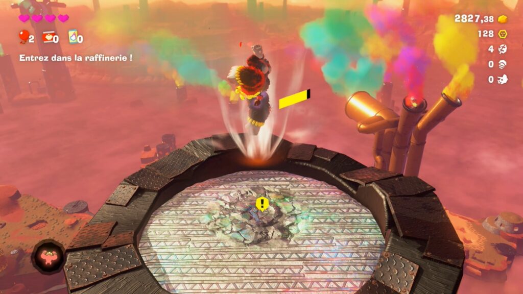 Donkey Kong Bananza Nintendo Switch 2 soluce guide fr strate canyon boss jeu astuce 