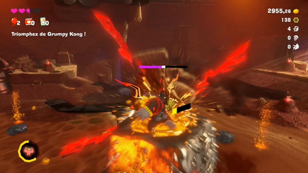 Donkey Kong Bananza Nintendo Switch 2 soluce guide fr strate canyon boss jeu astuce 