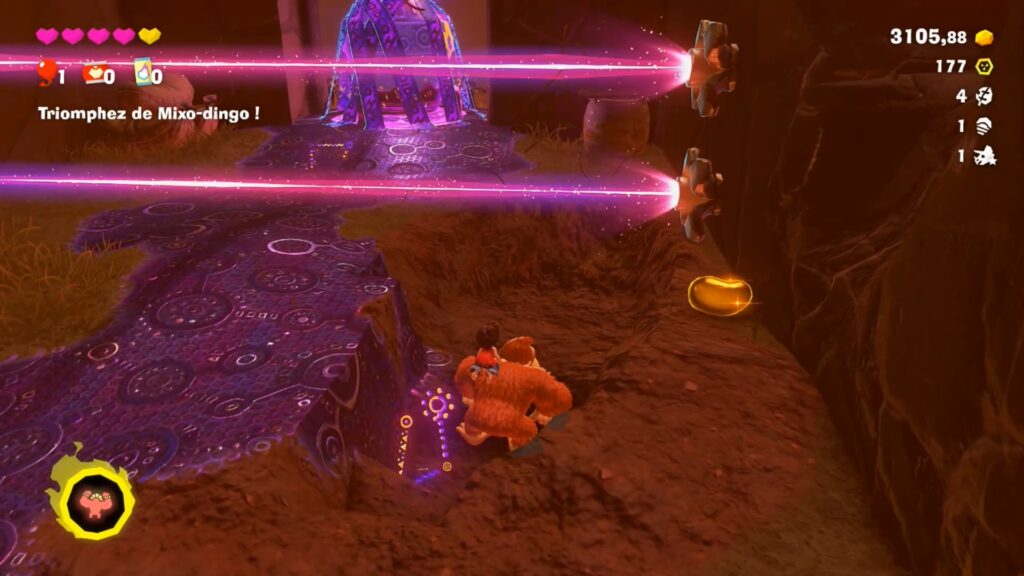 Donkey Kong Bananza Nintendo Switch 2 soluce guide fr strate canyon boss jeu astuce 