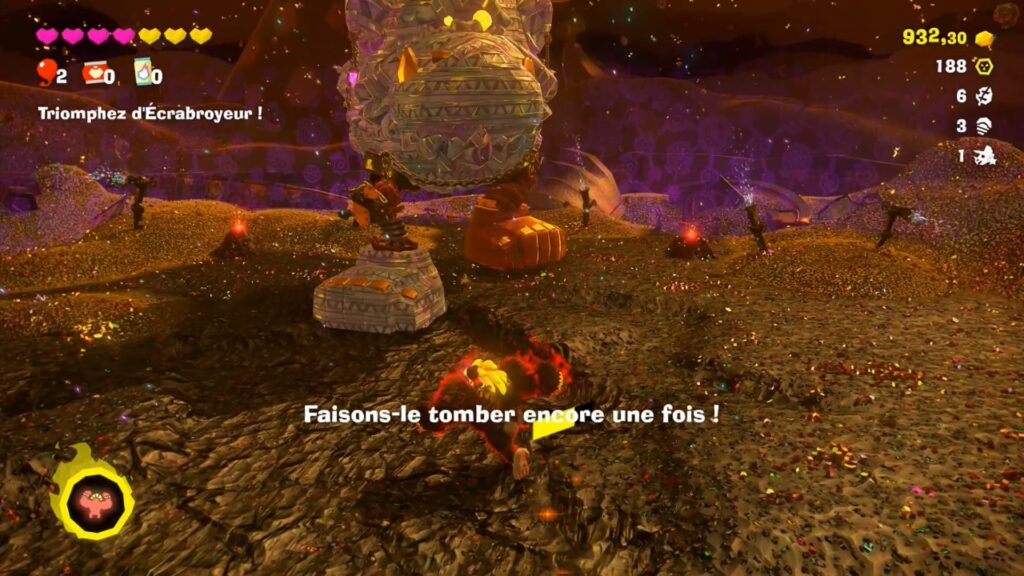 Donkey Kong Bananza Nintendo Switch 2 soluce guide fr strate canyon boss jeu astuce 