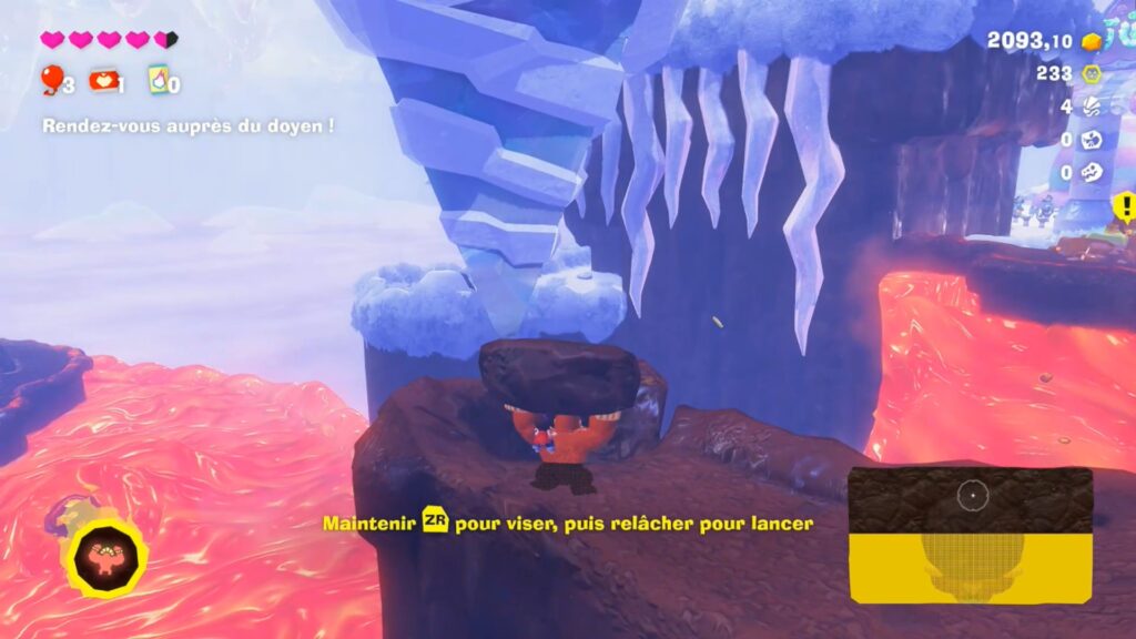 donkey kong bananza soluce guide fr nintendo switch 2 strate fourche glacier jonction