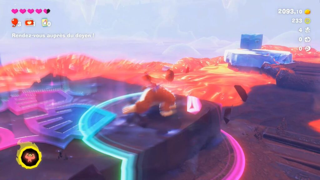 donkey kong bananza soluce guide fr nintendo switch 2 strate fourche glacier jonction