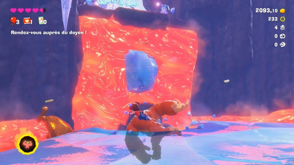 donkey kong bananza soluce guide fr nintendo switch 2 strate fourche glacier jonction